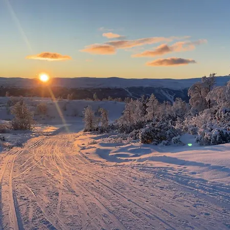 Spacious With Sauna & Scenic Terrace Casa de Férias Beitostolen